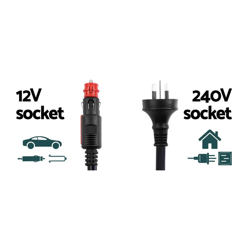 Glacio 100L Portable Fridge Freezer Bar Upright 12V/24V/240V Camping Caravan - Nurns