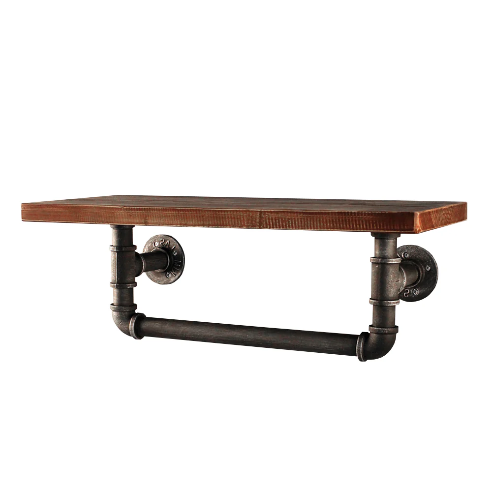 Artiss Floating DIY Pipe Shelf - Ives - Nurns