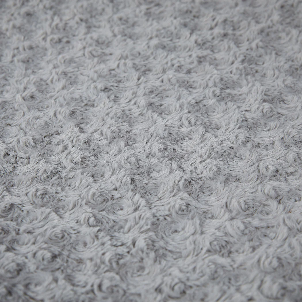 LARGE Dog Beds Pet Calming Squeaky - Grey - Nurns