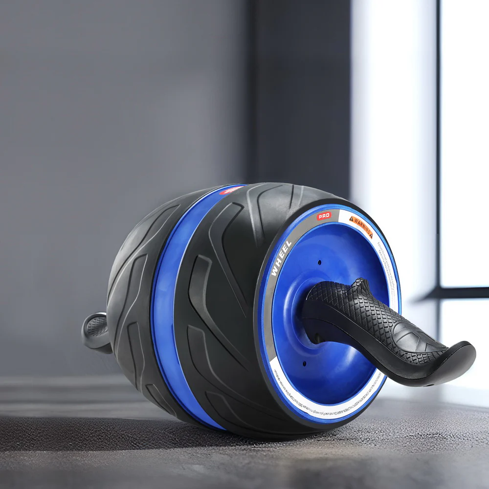 Everfit Ab Roller Carver Automatic Rebound Abdominal Wheel Home Gym Workout - Nurns