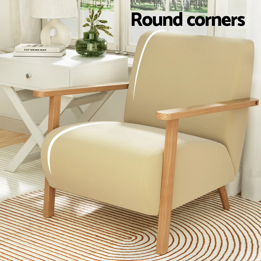 Micka Armchair Velvet - Yellow - Nurns