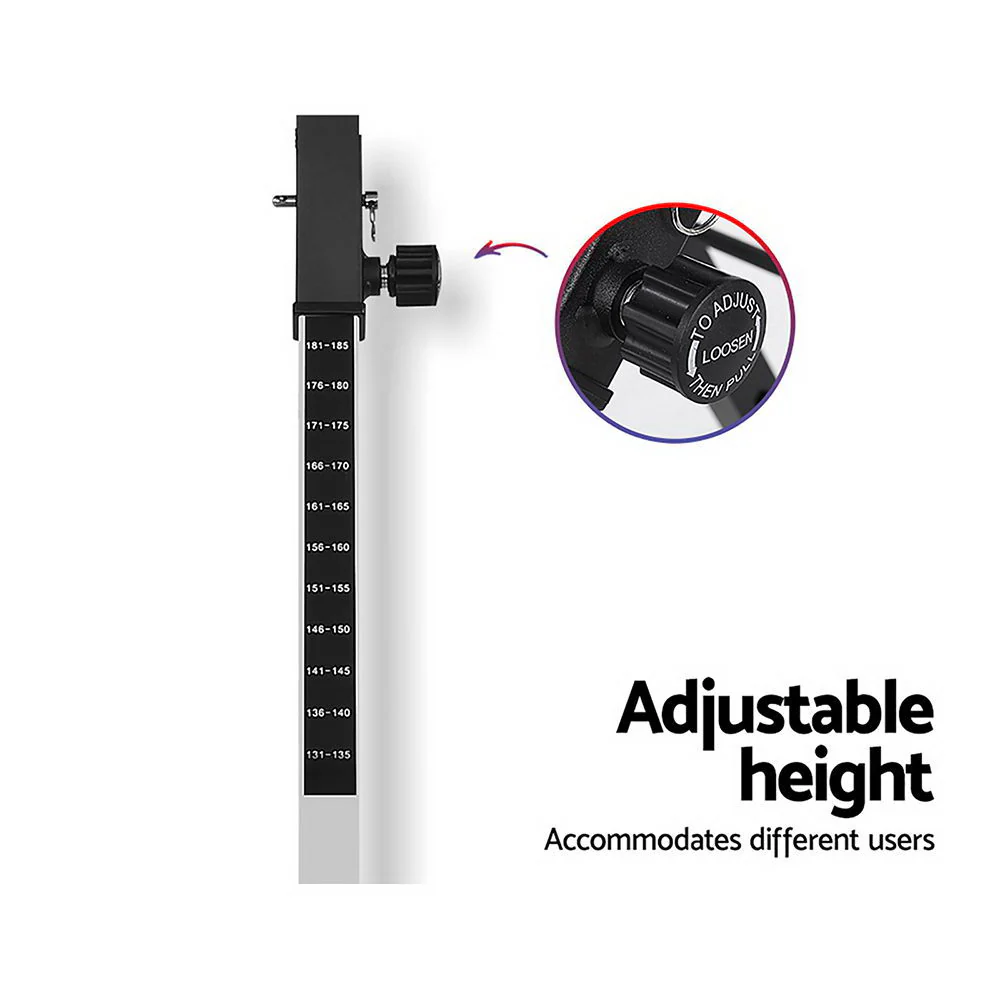 Everfit Inversion Table Gravity Exercise Inverter Back Stretcher Home Gym Red - Nurns