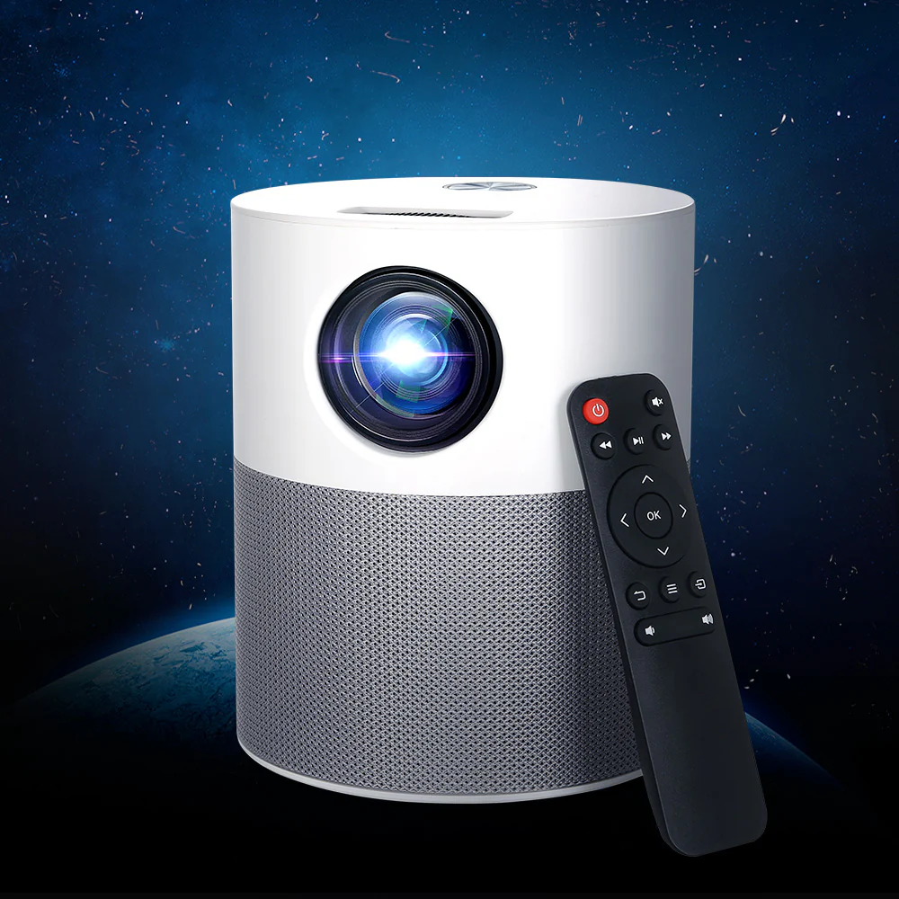 Portable Wifi Video Projector 1080P Home Theater Screen Cast HDMI - Nurns