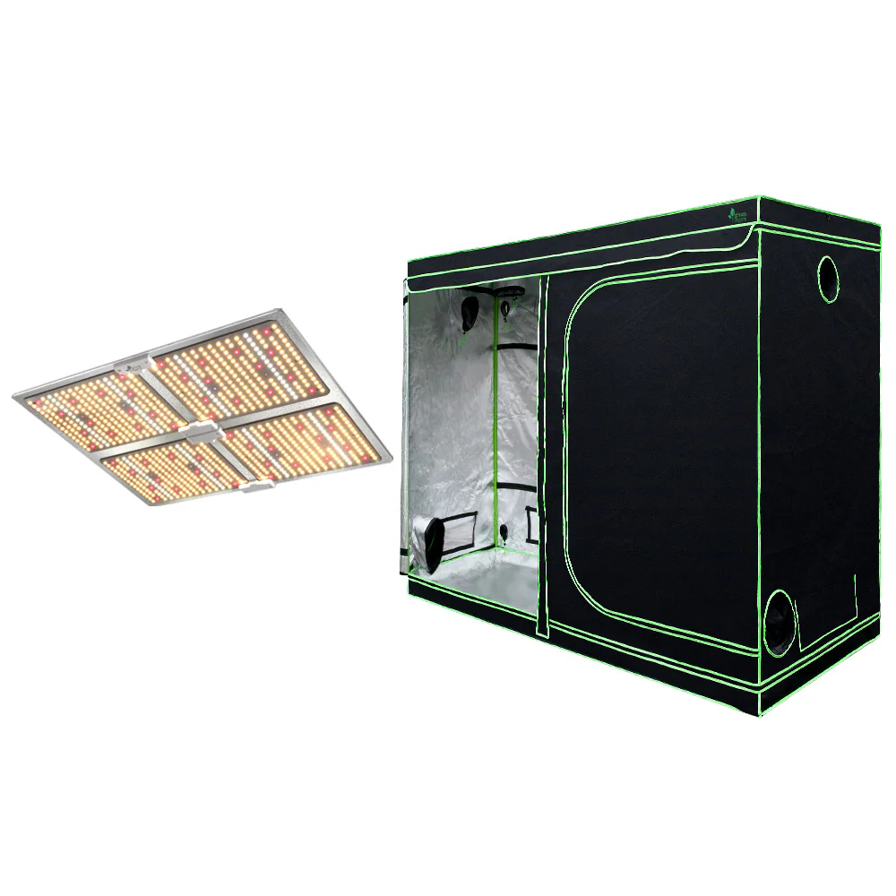 Grow Tent Light Kit 240x120x200CM 4500W LED Full Spectrum - Nurns