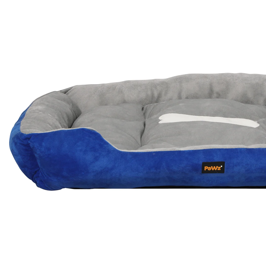 XLarge Dog Beds Pet Mattress Bedding - Navy - Nurns