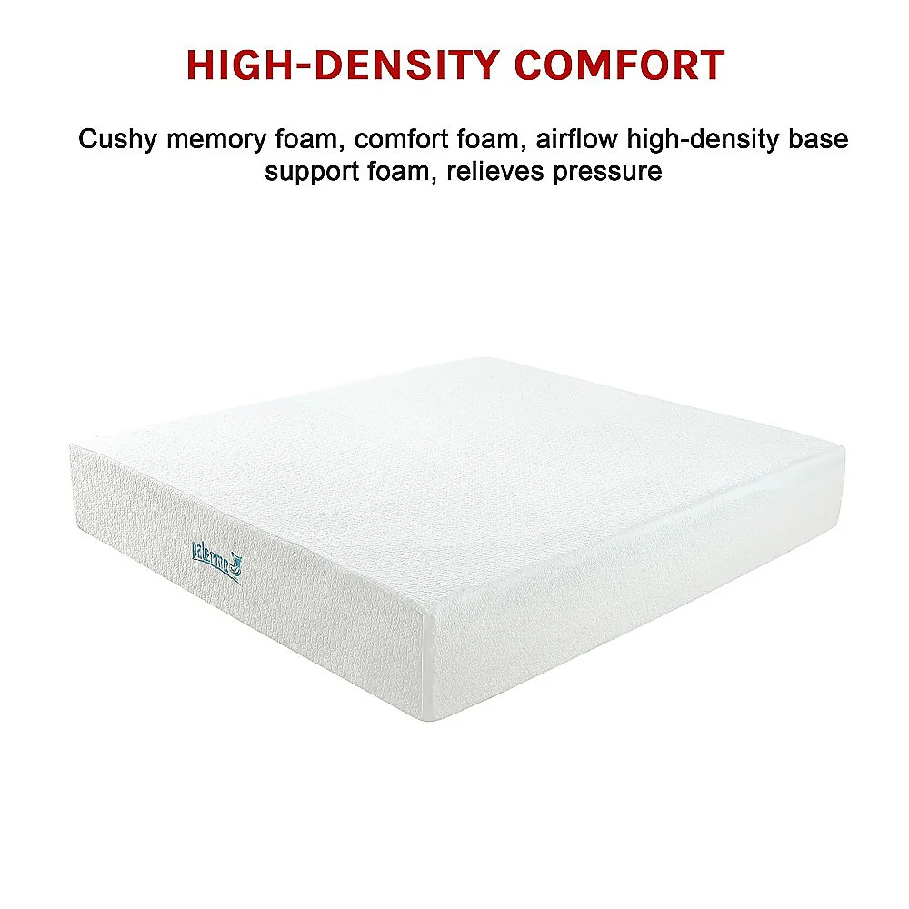 Kairos 30cm Mattress Memory Foam Green Tea Infused - King - Nurns