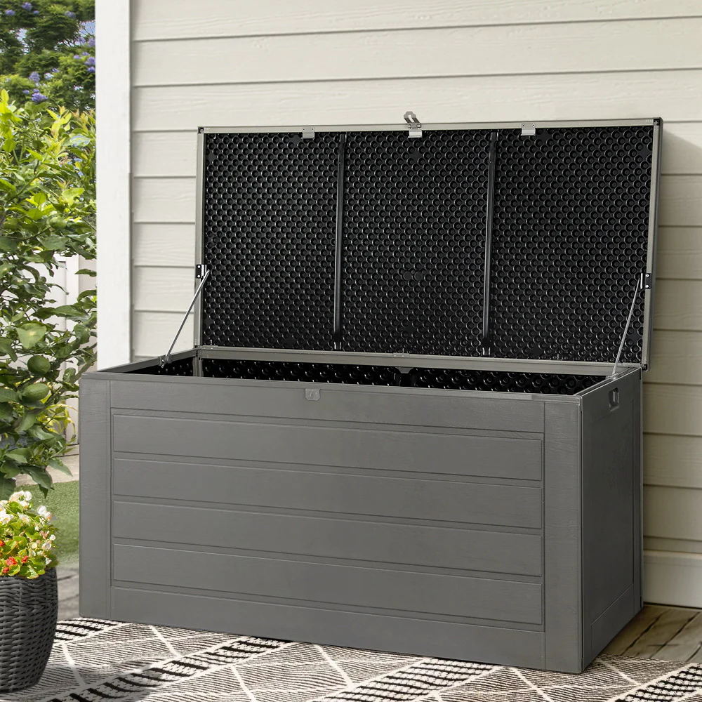 Outdoor Storage Box 680L Container Indoor Garden Bench Tool Sheds Chest - Nurns