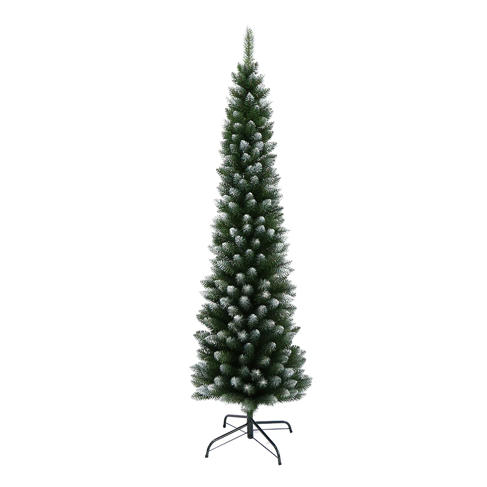 6ft 1.8m 300 Tips Christmas Tree Xmas Tree Decorations Snowy - Nurns