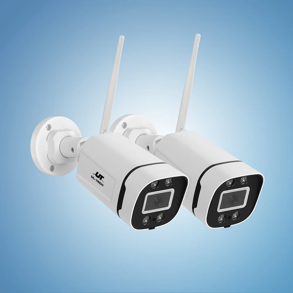 Wireless CCTV 3MP 2 Cameras Square - Nurns