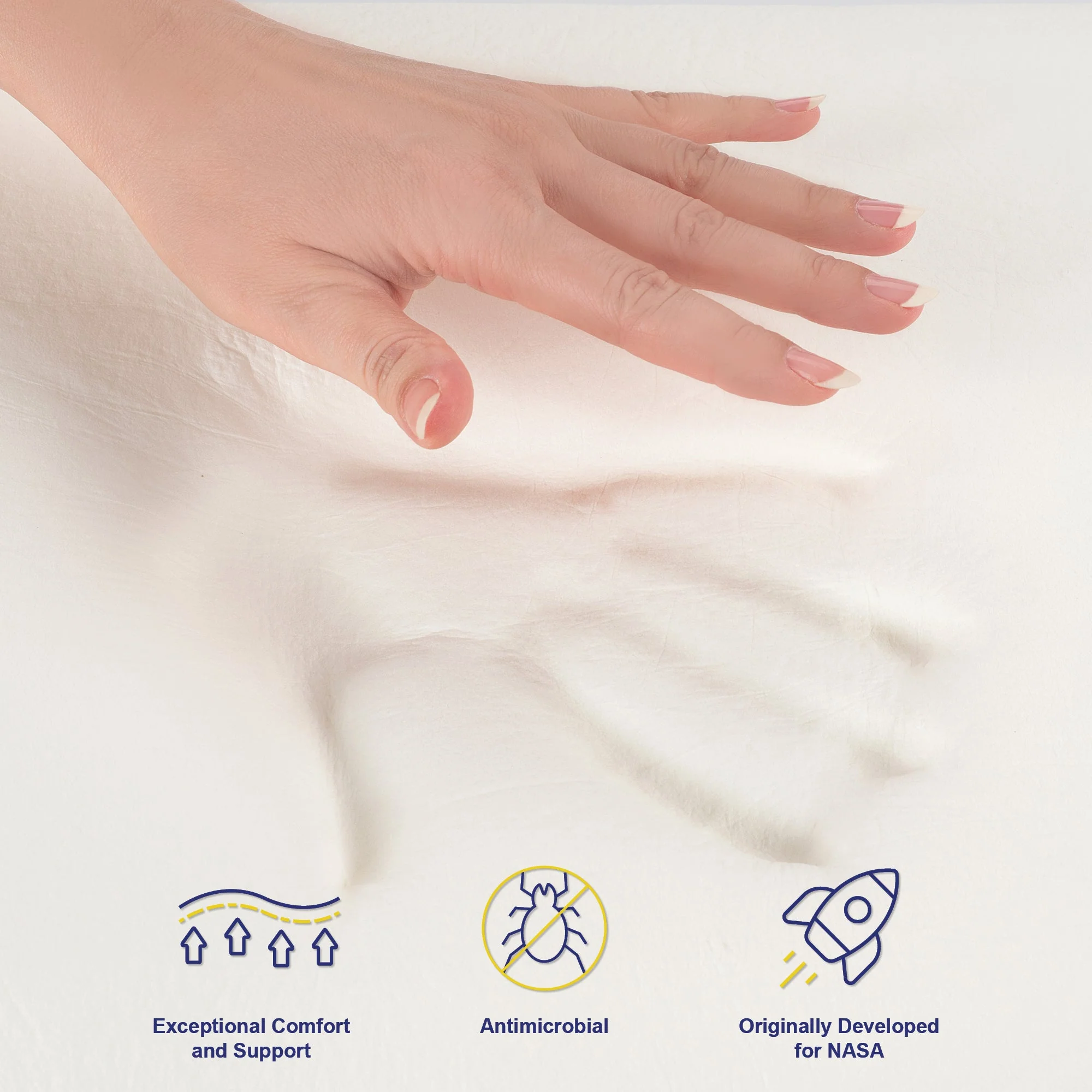 Caius 30cm Premium Mattress 7 Zone Pocket Spring Memory Foam - King Single - Nurns