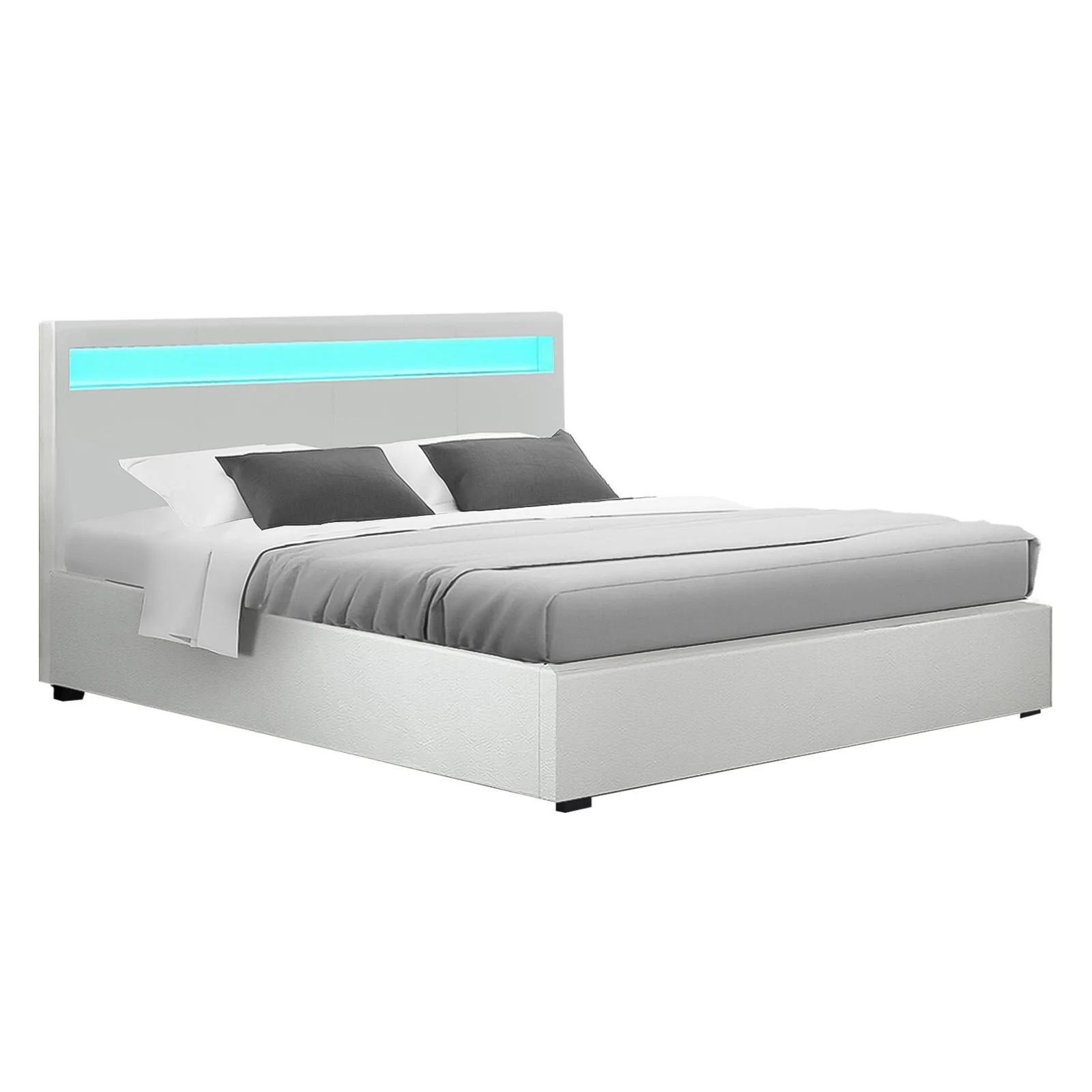 Mars Bed & Mattress Package - White Double - Nurns