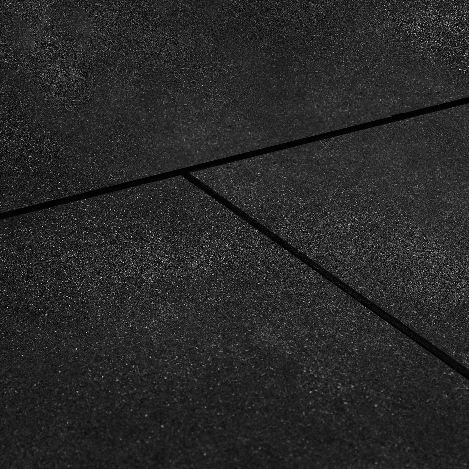 CORTEX 50mm Commercial Dual Density Rubber Gym Floor Tile Mat (1m x 1m) Pack of 2 - Set of 2 - Nurns