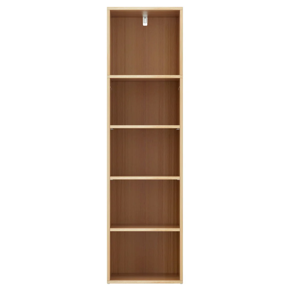Artiss Bookshelf 5 Tiers Milo Pine - Nurns