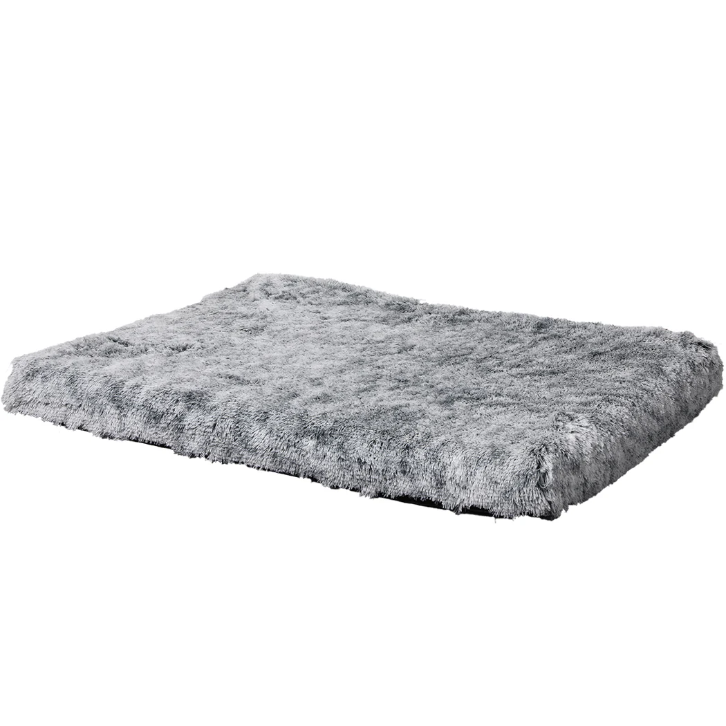 XLarge Dog Beds Mat Pet Calming Memory - Charcoal - Nurns
