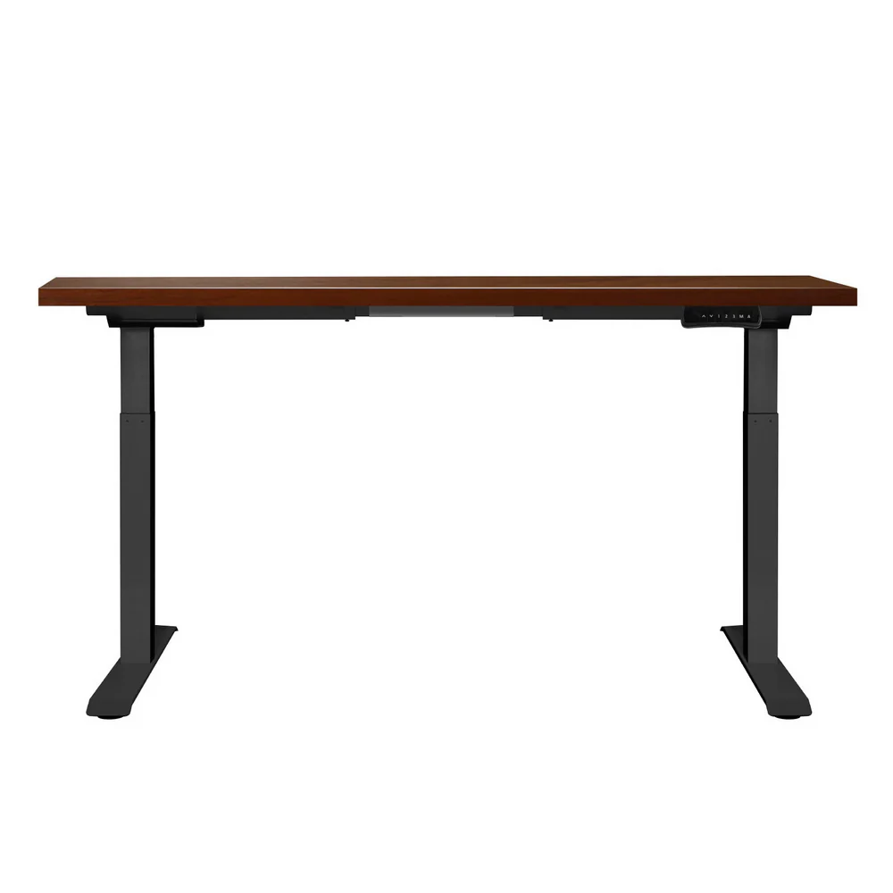 Artiss Standing Desk Motorised Dual Motor Walnut 120cm - Nurns