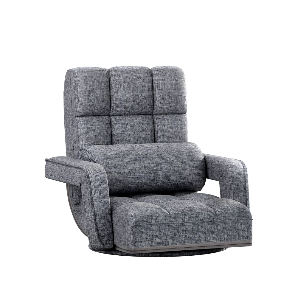 Maria Floor Chair Lounge Sofa Swivel - Grey - Nurns