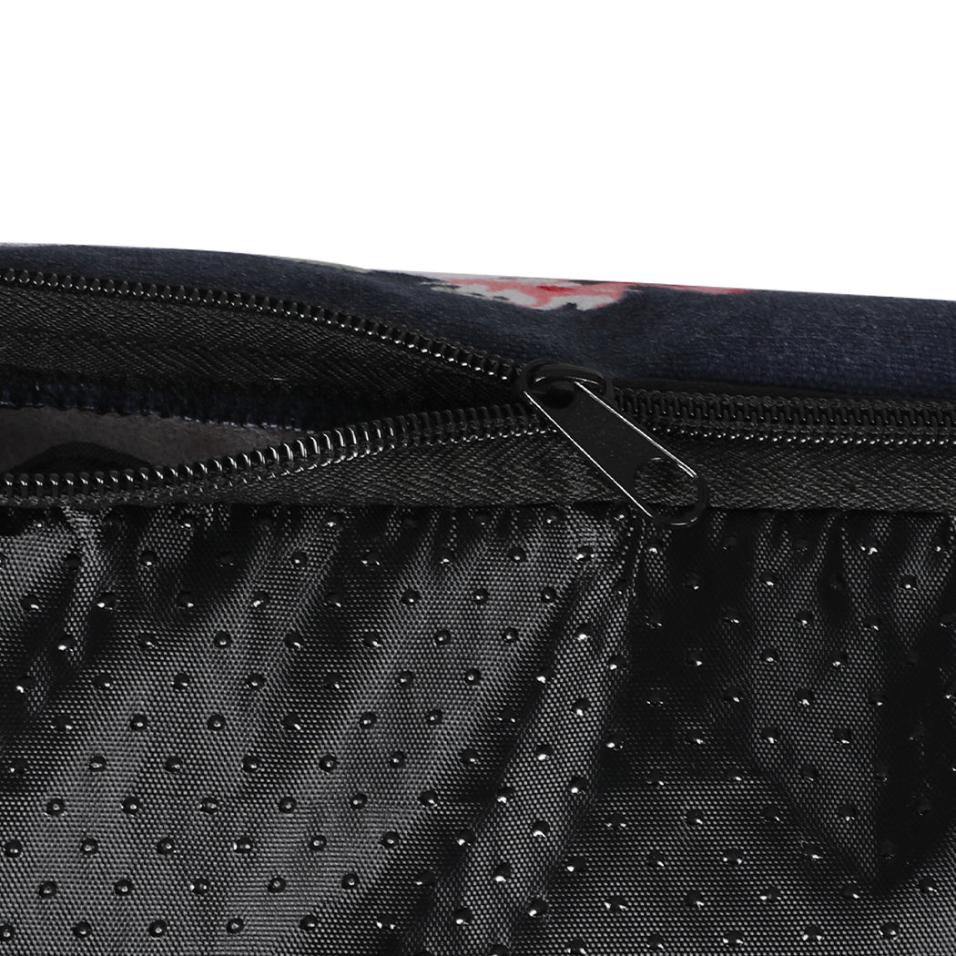 MEDIUM Dog Beds Calming Pet Washable - Navy - Nurns