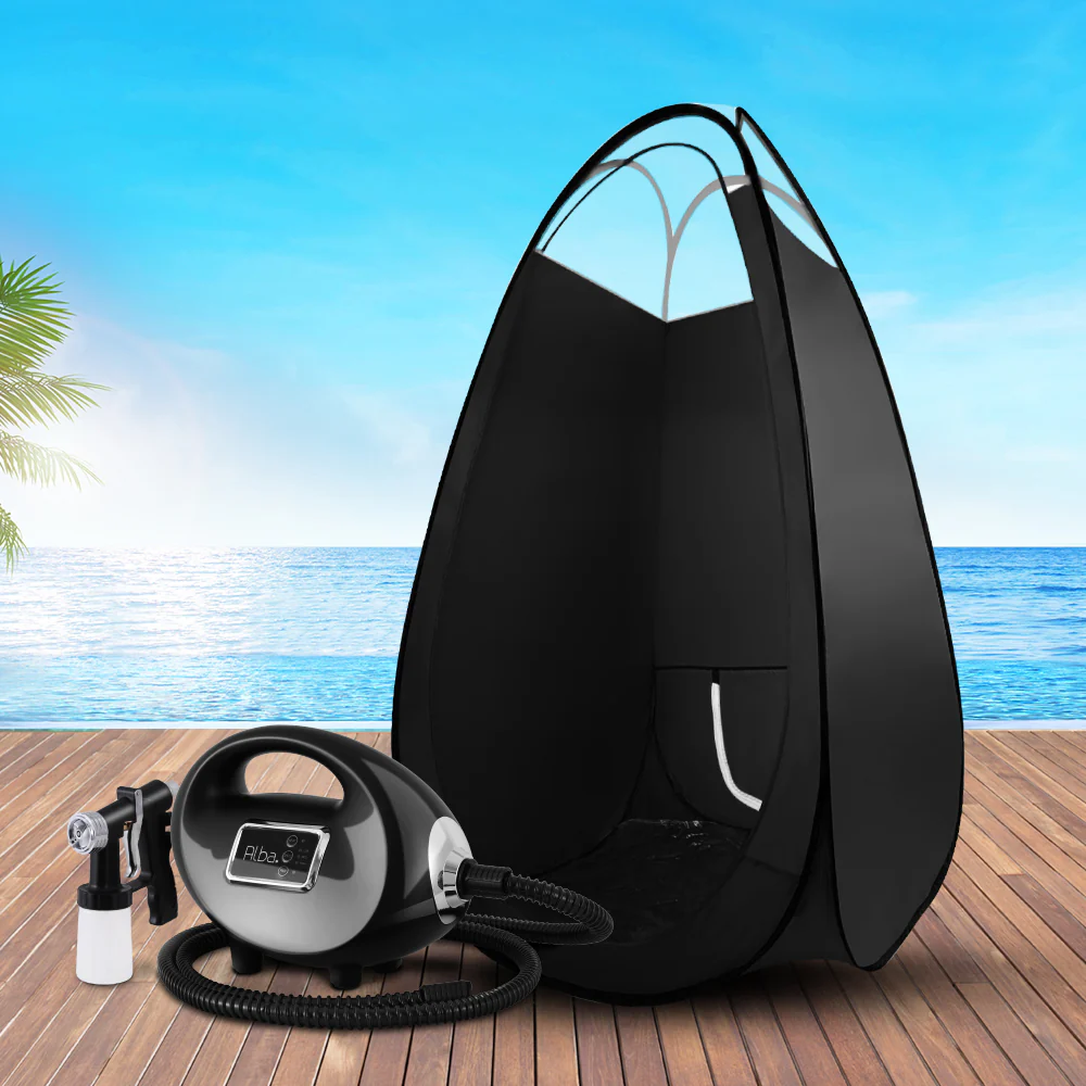 Spray Tan Machine Spray Gun Spray tent Kit HVLP System Sunless - Nurns