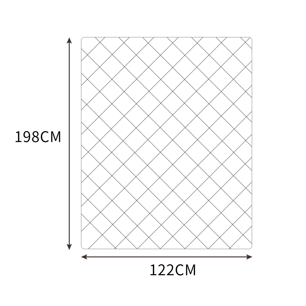 Winston Weighted Soft Blanket 7KG Anti-Anxiety Gravity - Royal Blue - Nurns