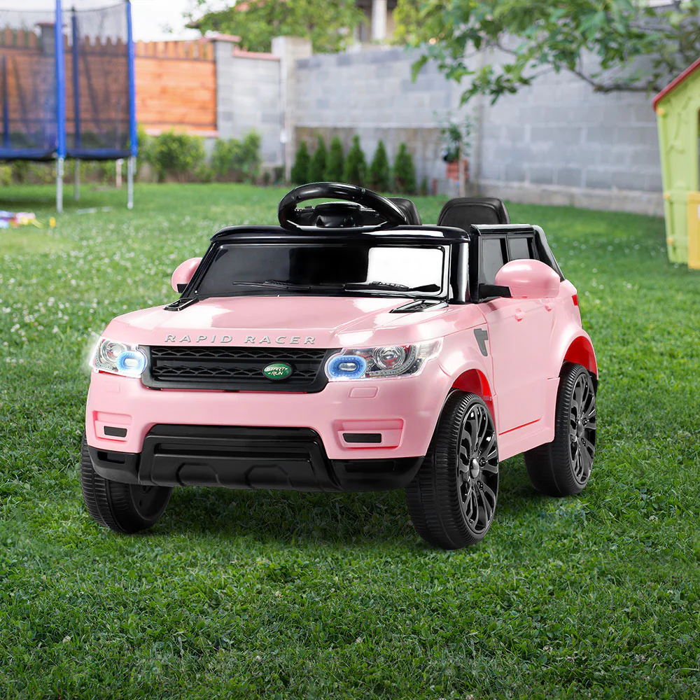 Ride On Car Kids Electric Ride On Cars SUV Remote 12V - Pink - Nurns