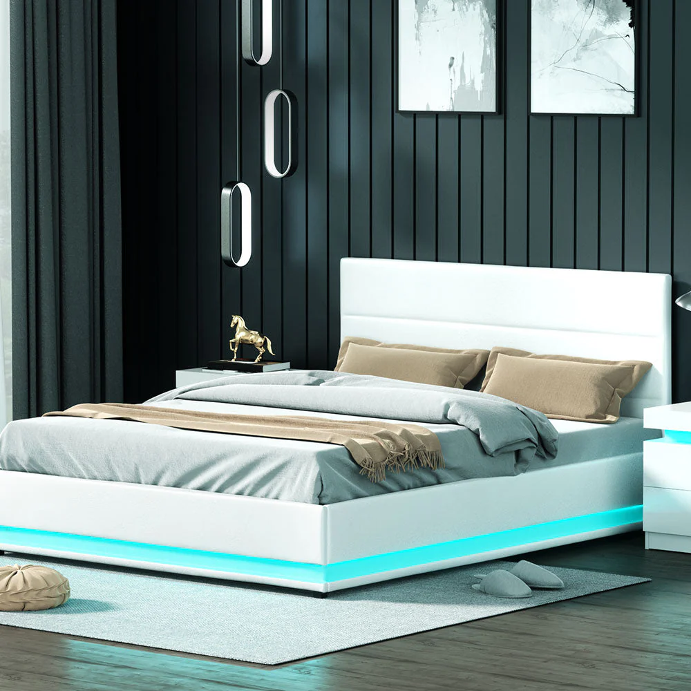 Venus Bed & Mattress Package - White Queen - Nurns