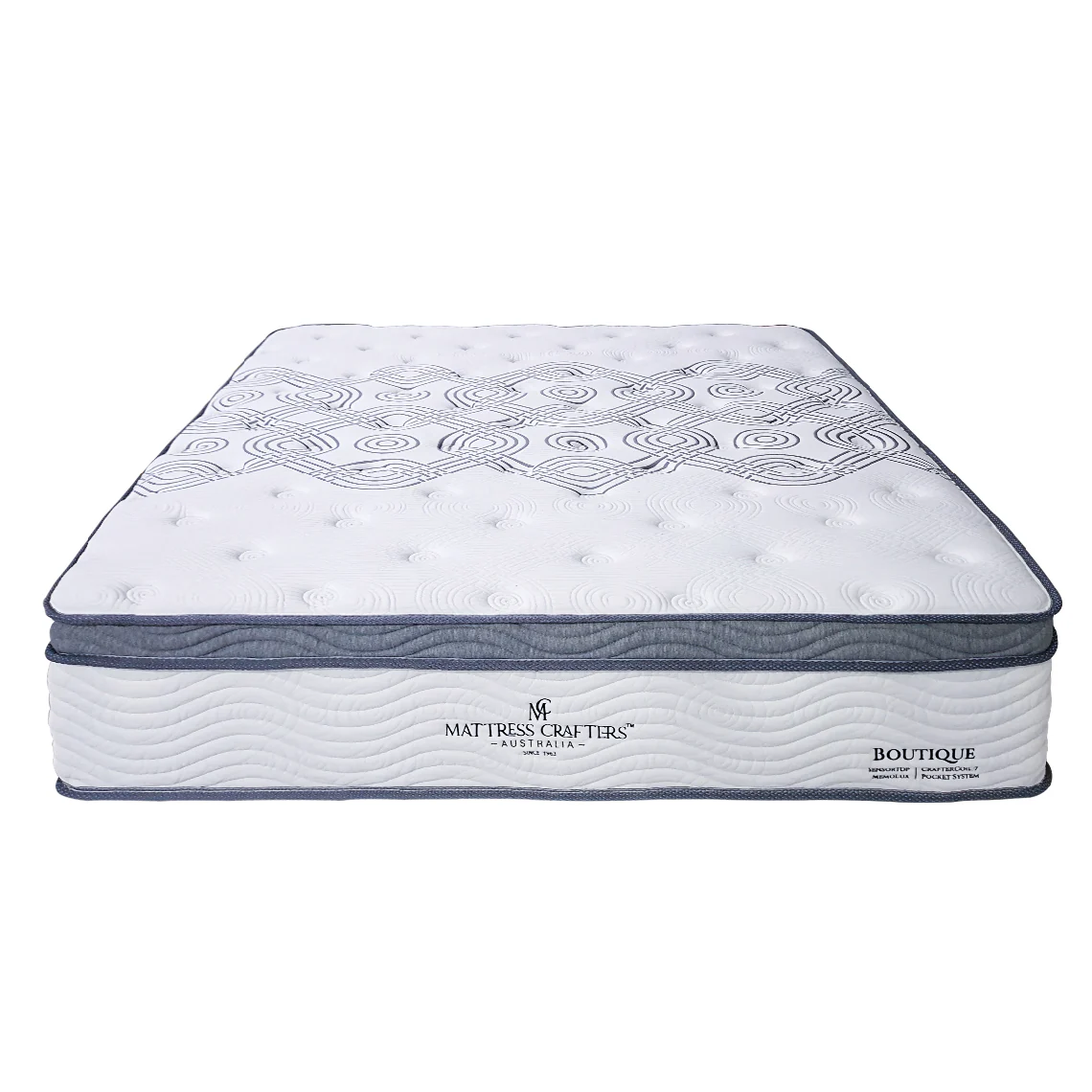 Marcellus 32cm Mattress 7 Zone Pocket Spring Memory Foam - Queen - Nurns