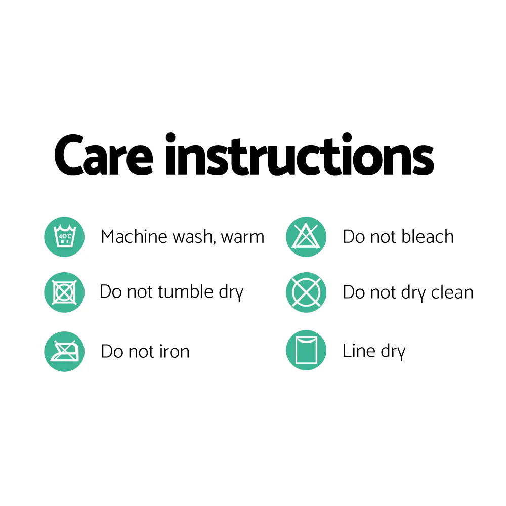 QUEEN 3-Piece Quilt Cover Set Diamond - Black - Nurns