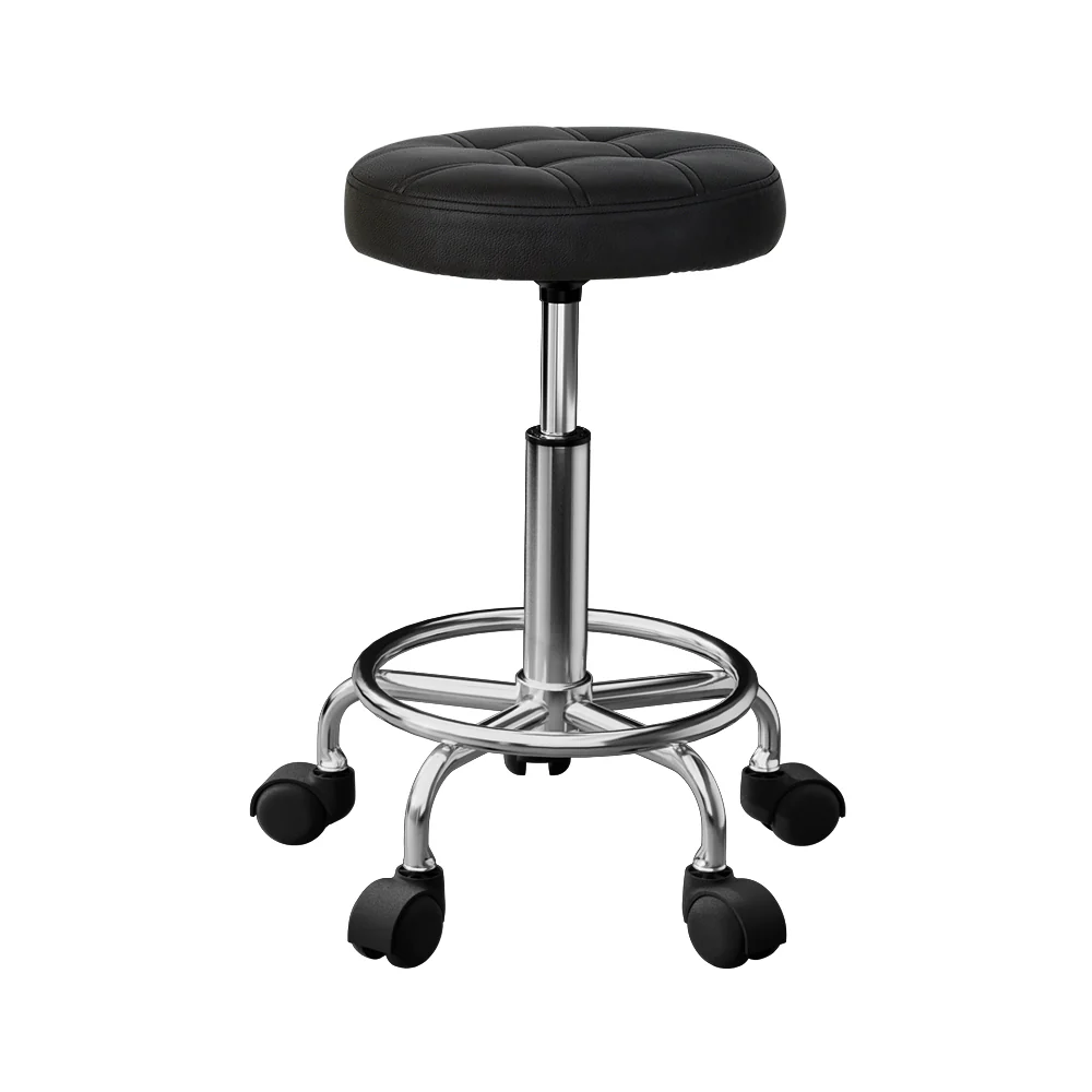 Salon Stool Round Swivel Chairs - Nurns