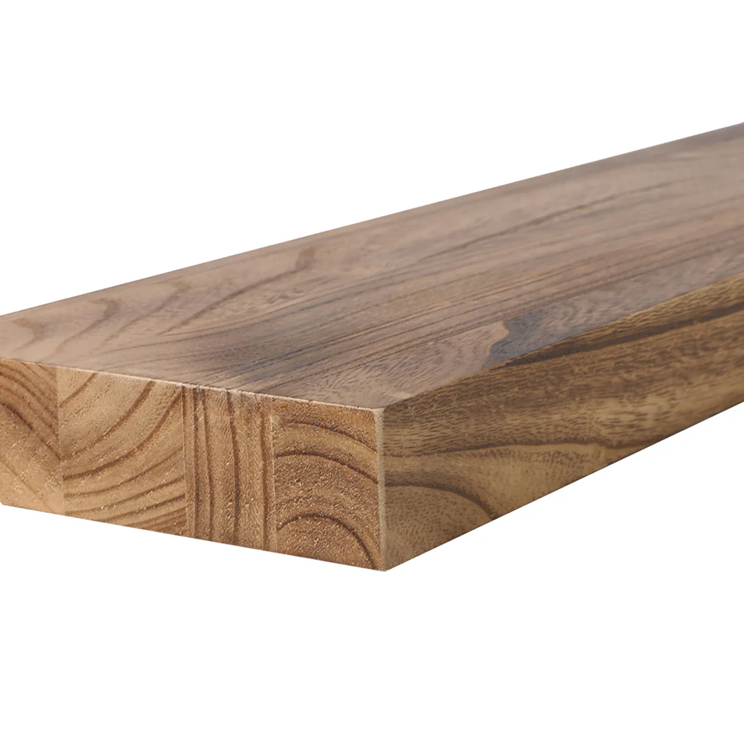 Levede 2 Pcs Floating Shelves Wall Mounted Medium - Nurns