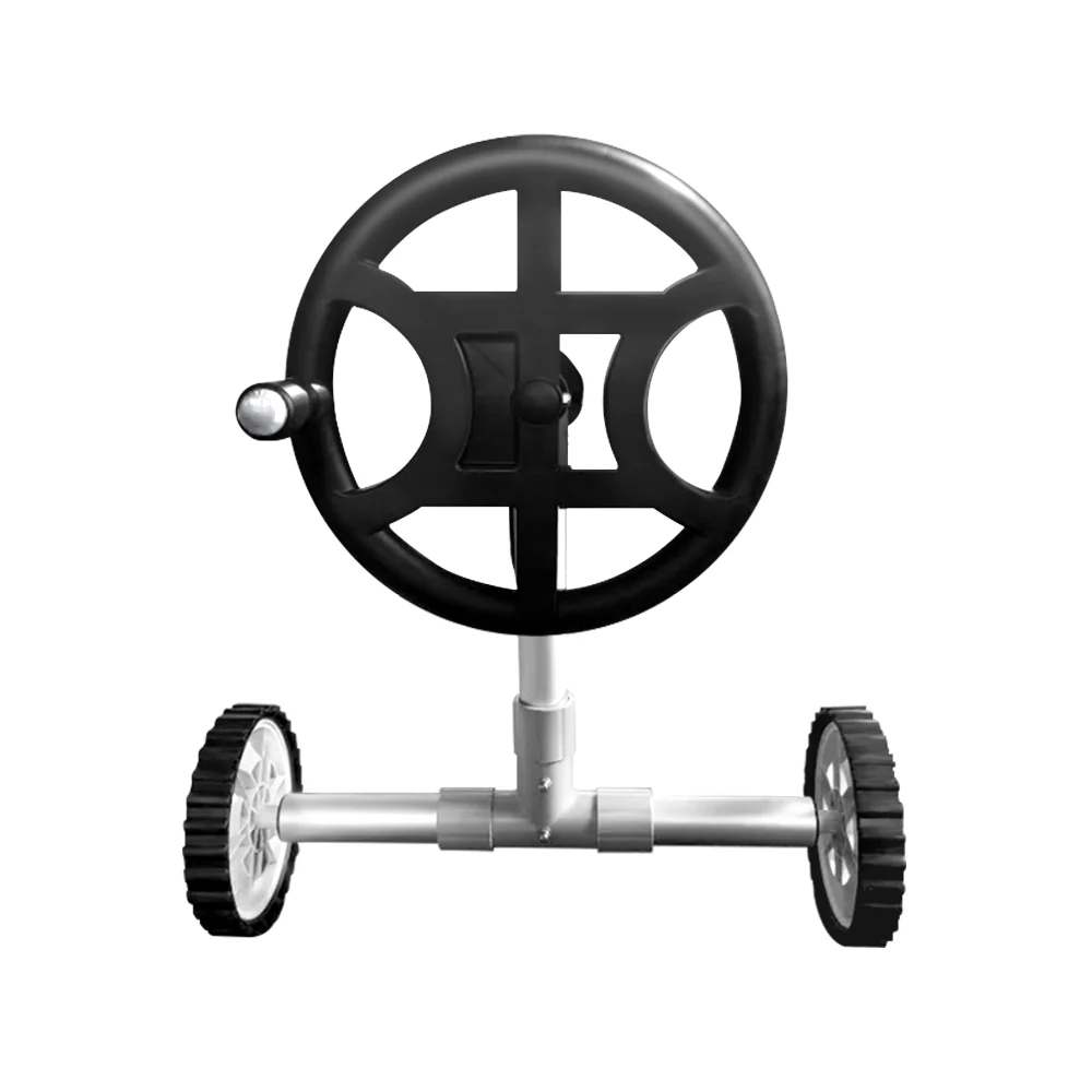 Solar Swimming Pool Cover Roller Wheel Blanket Adjustable 10x4M - Nurns