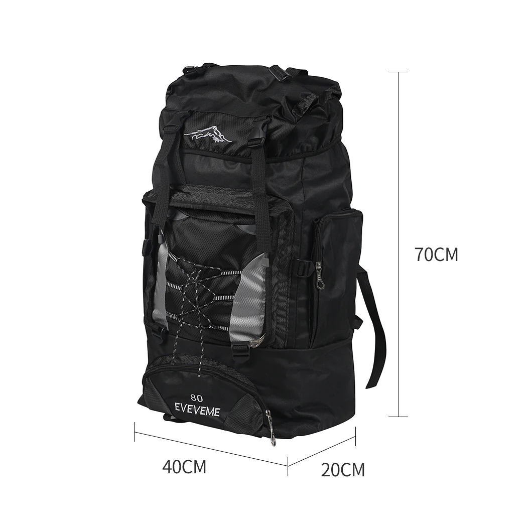 Military Backpack Tactical Hiking Camping Bag Rucksack Outdoor Trekking Travel - Nurns