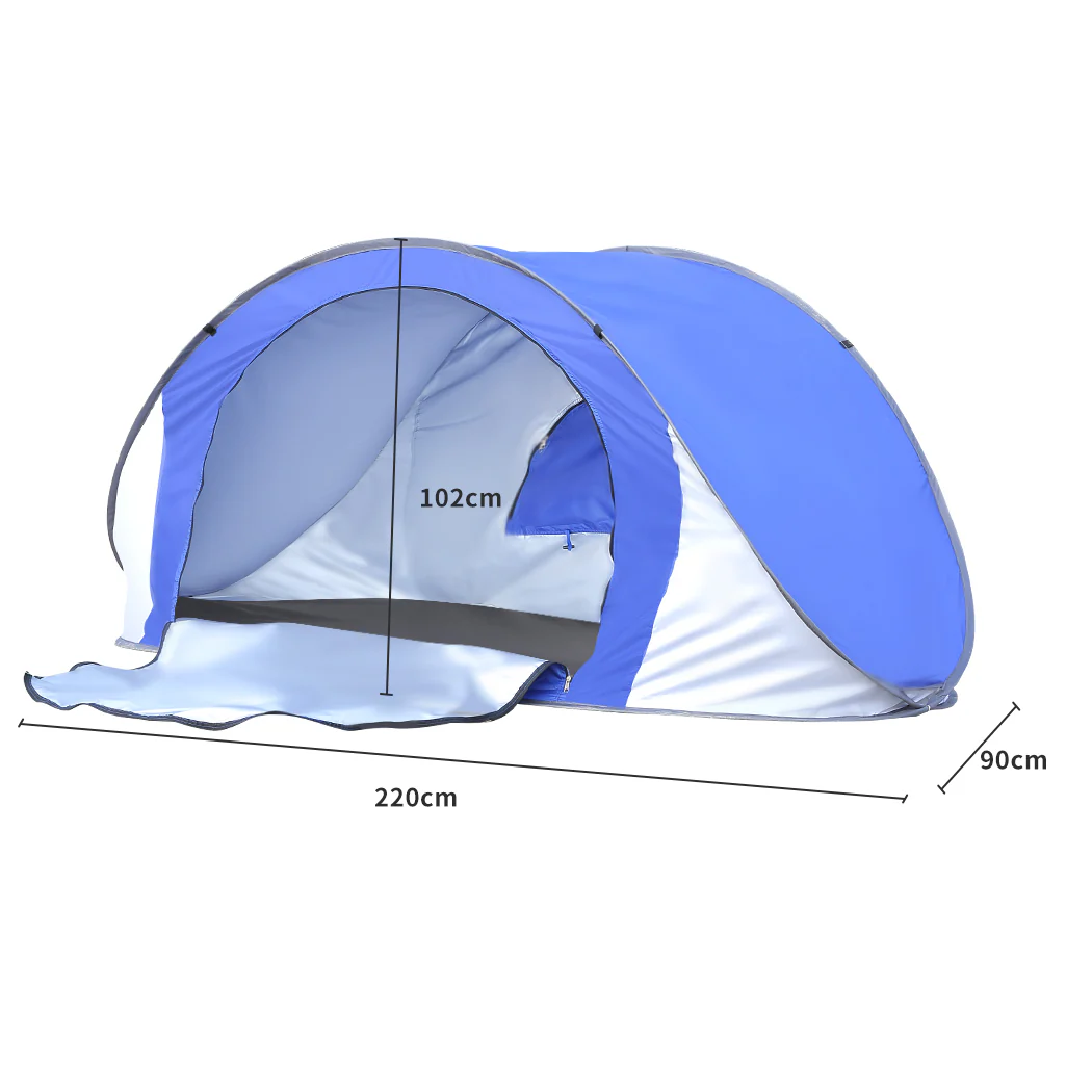 Mountview Pop Up Tent Beach Camping - Nurns