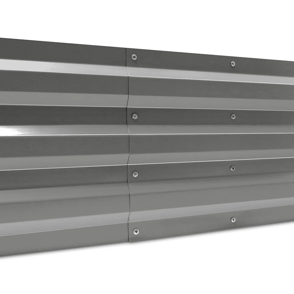 Garden Bed 150x90cm Planter Box Raised Container Galvanised Steel - Nurns