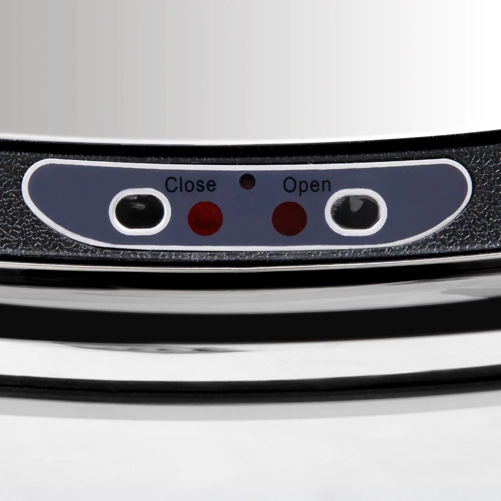 68L Stainless Steel Motion Sensor Rubbish Bin - Nurns