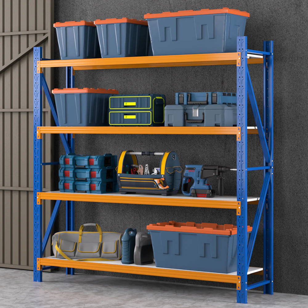 Giantz 2Mx2M Garage Shelving Warehouse Rack Pallet Racking Storage Shelf Blue - Nurns