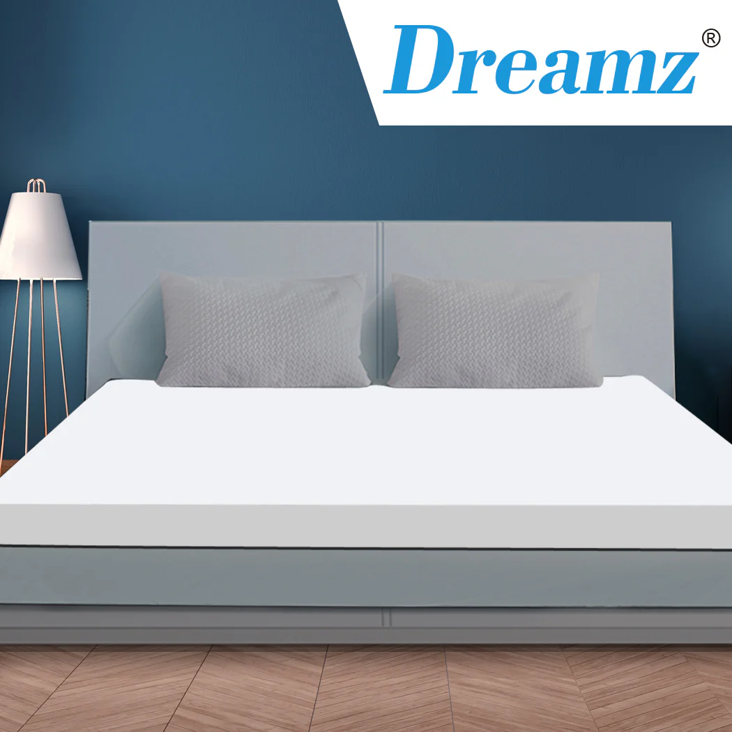 King DreamZ 7cm Memory Foam Bed Mattress - Nurns