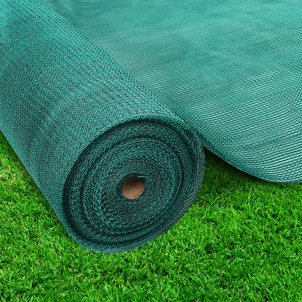 Instahut 50% Shade Cloth 3.66x10m Shade cloth Wide Heavy Duty Green - Nurns