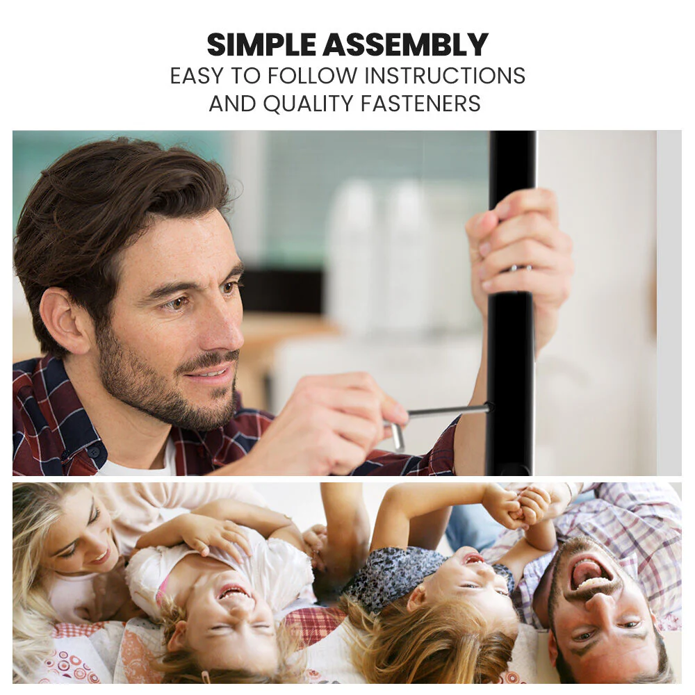 Maia 2-in-1 Metal Bunk Bed Frame with Modular Design - Matte Dark Grey Single - Nurns