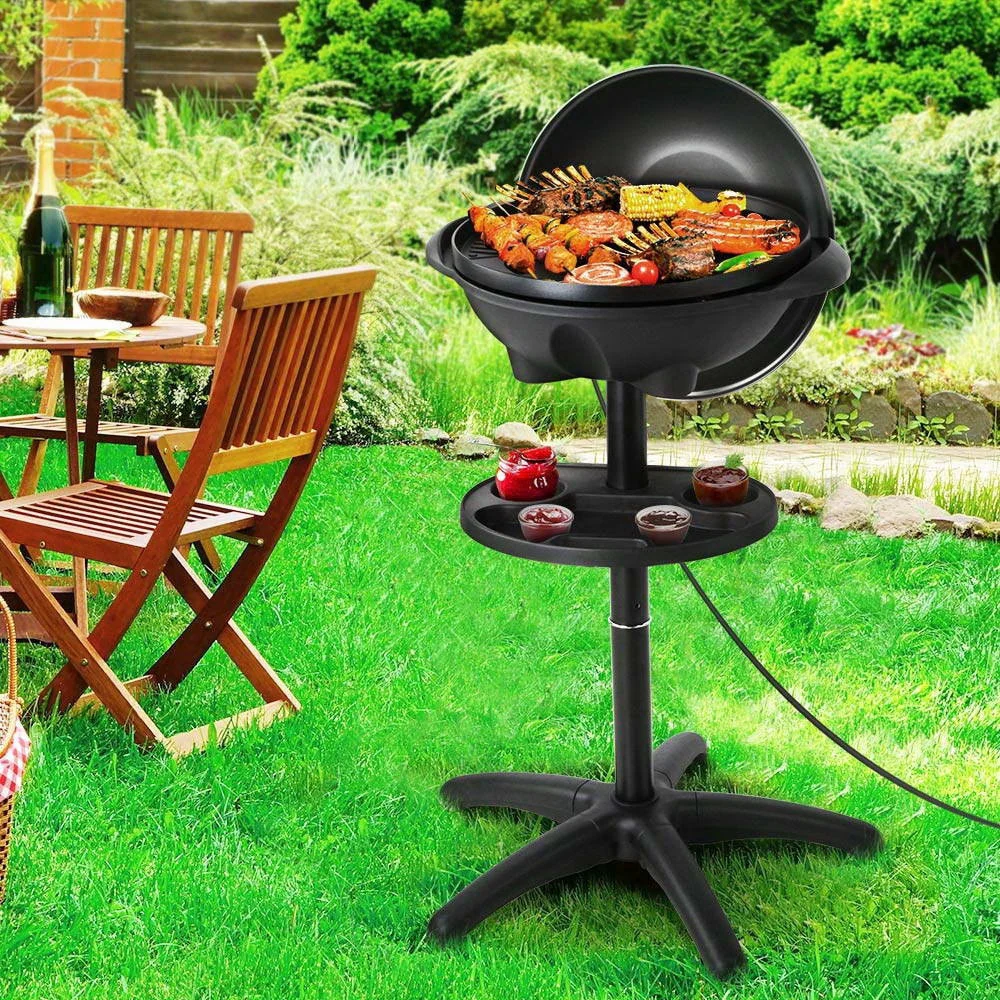 Portable Electric BBQ With Stand - Nurns