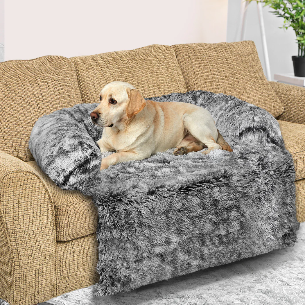 XLarge Dog Beds Pet Protector Sofa Cover - Charcoal - Nurns