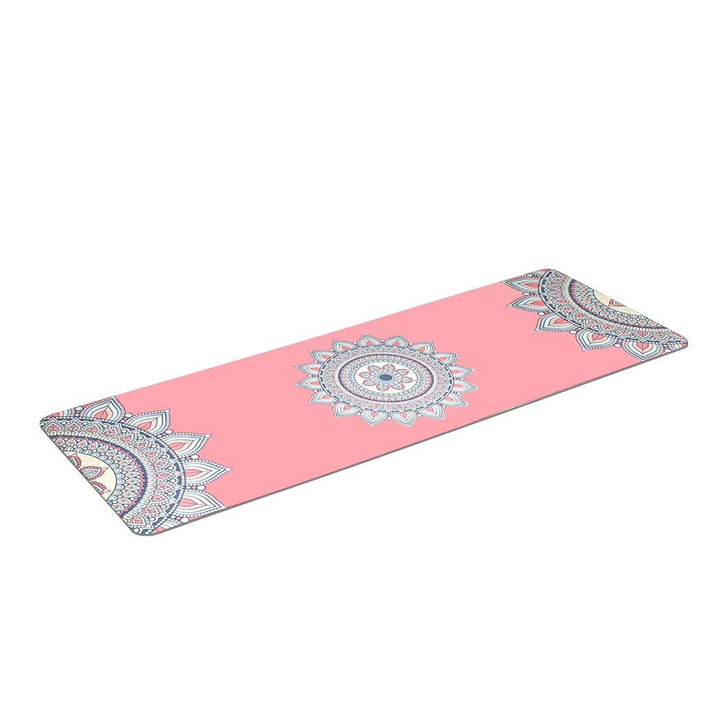 Centra Yoga Mat Foldable Non-Slip Exercise Pink - Nurns