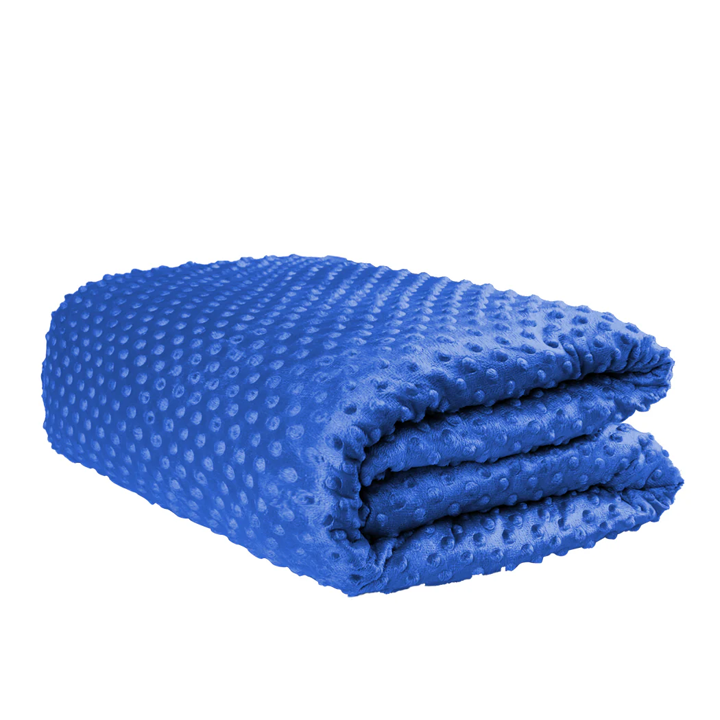Whalen Weighted Soft Blanket Cover Kids - Blue - Nurns