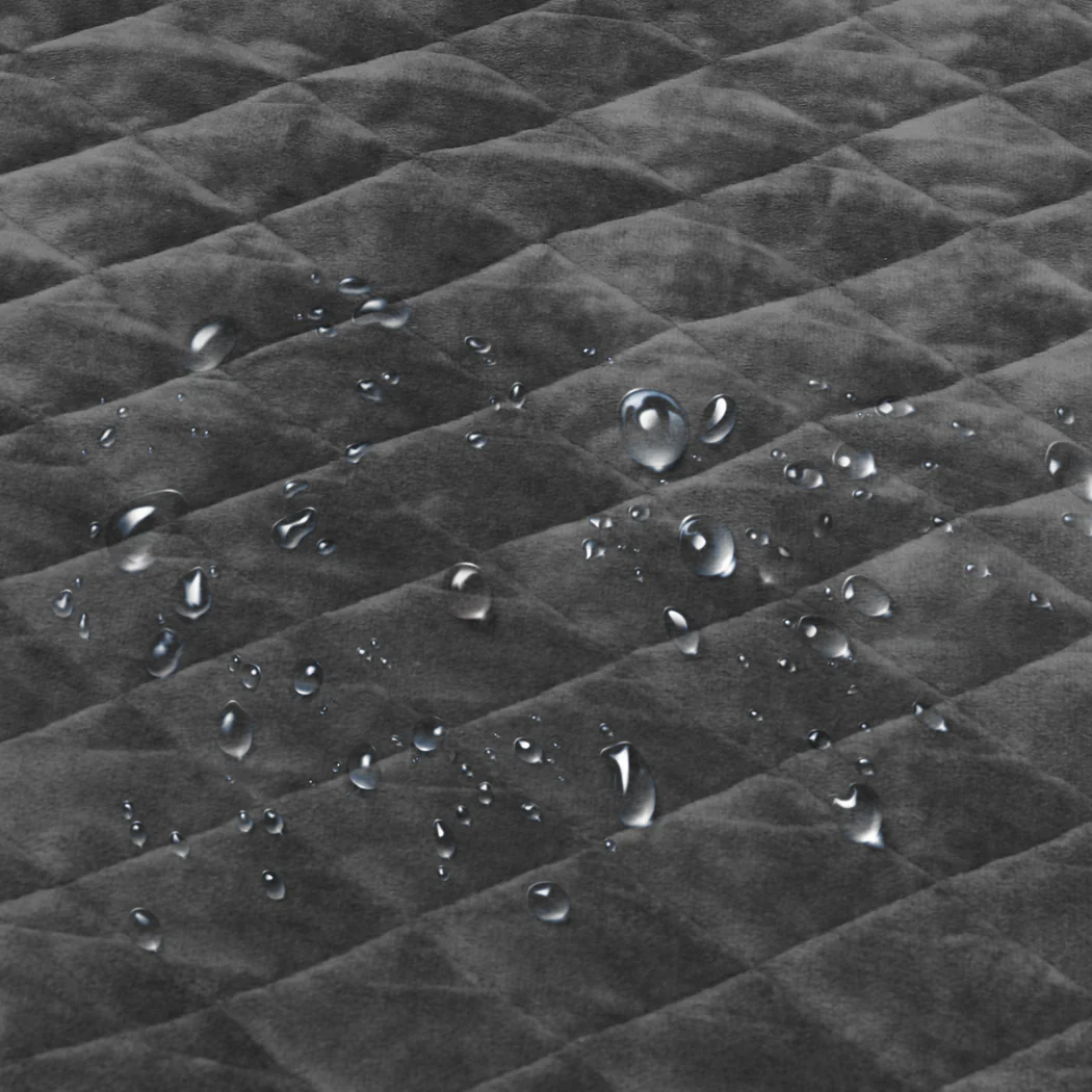 Kids Pet Protector Sofa Cover Dog Cat Waterproof Couch Cushion Slipcover - Grey XL - Nurns