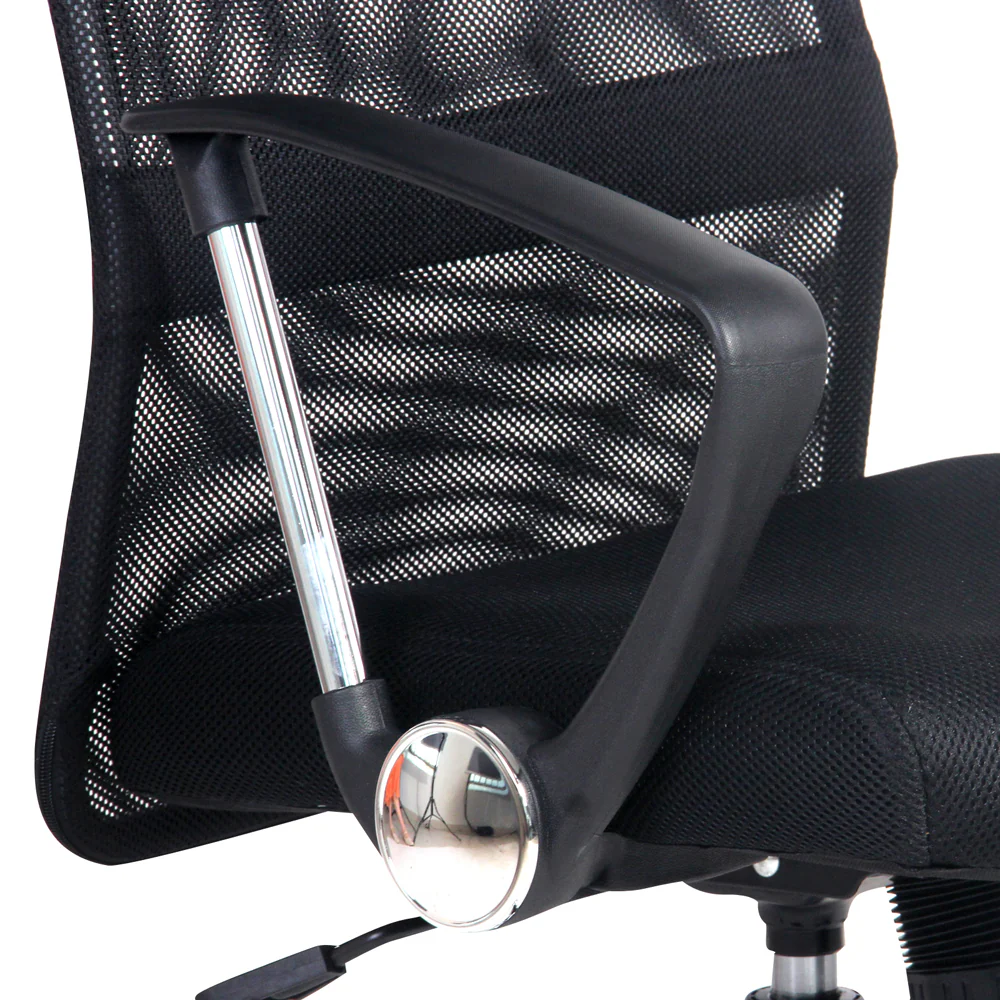 Artiss Mesh Office Chair High Back Black - Nurns