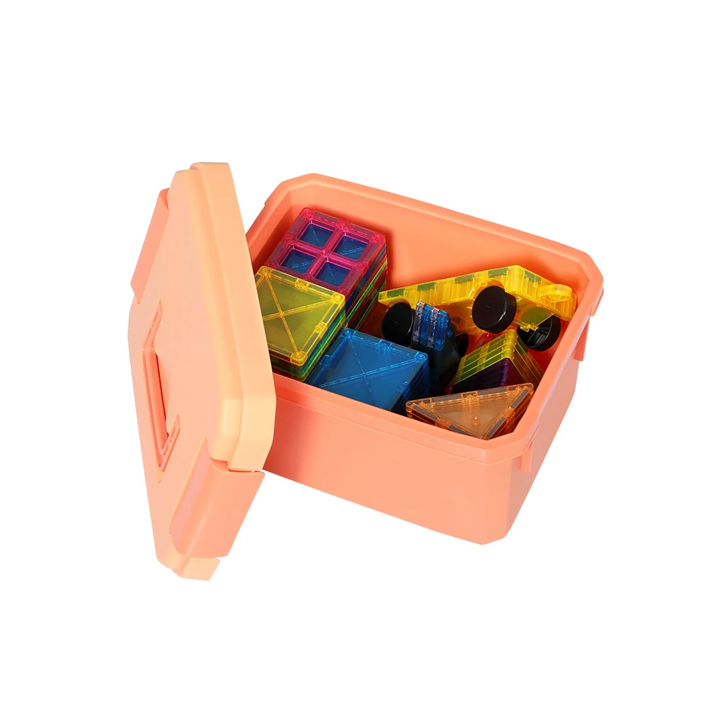 60pcs Kids Magnetic Tiles Blocks Building Educational Toys Children Gift - Nurns