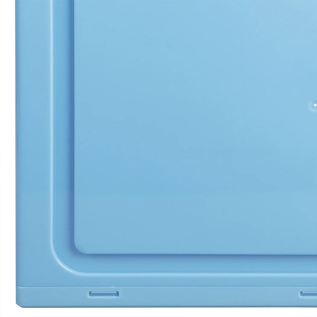 Stacked Sneaker Display Case Shoe Storage Blue - Nurns