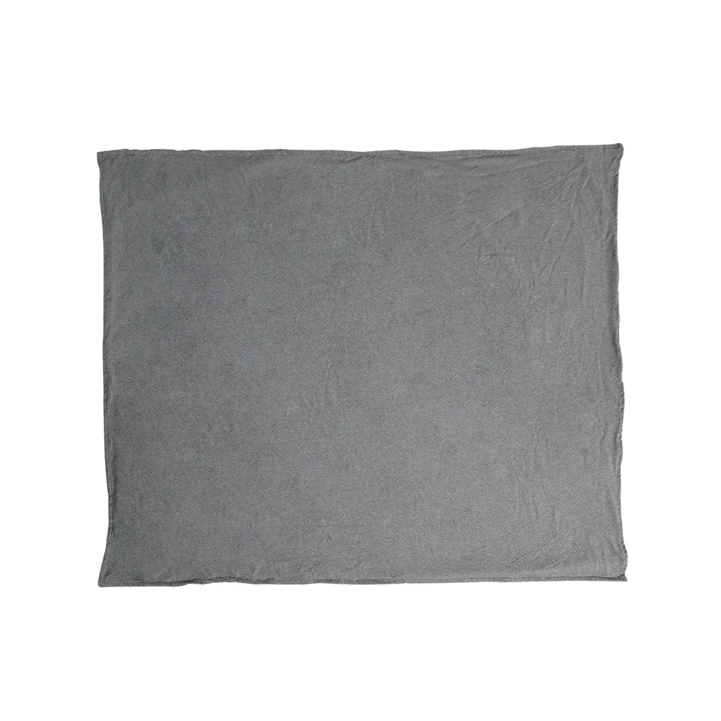 Willa Throw Soft Blanket Double-Sided Washable Cooling Medium - Grey - Nurns