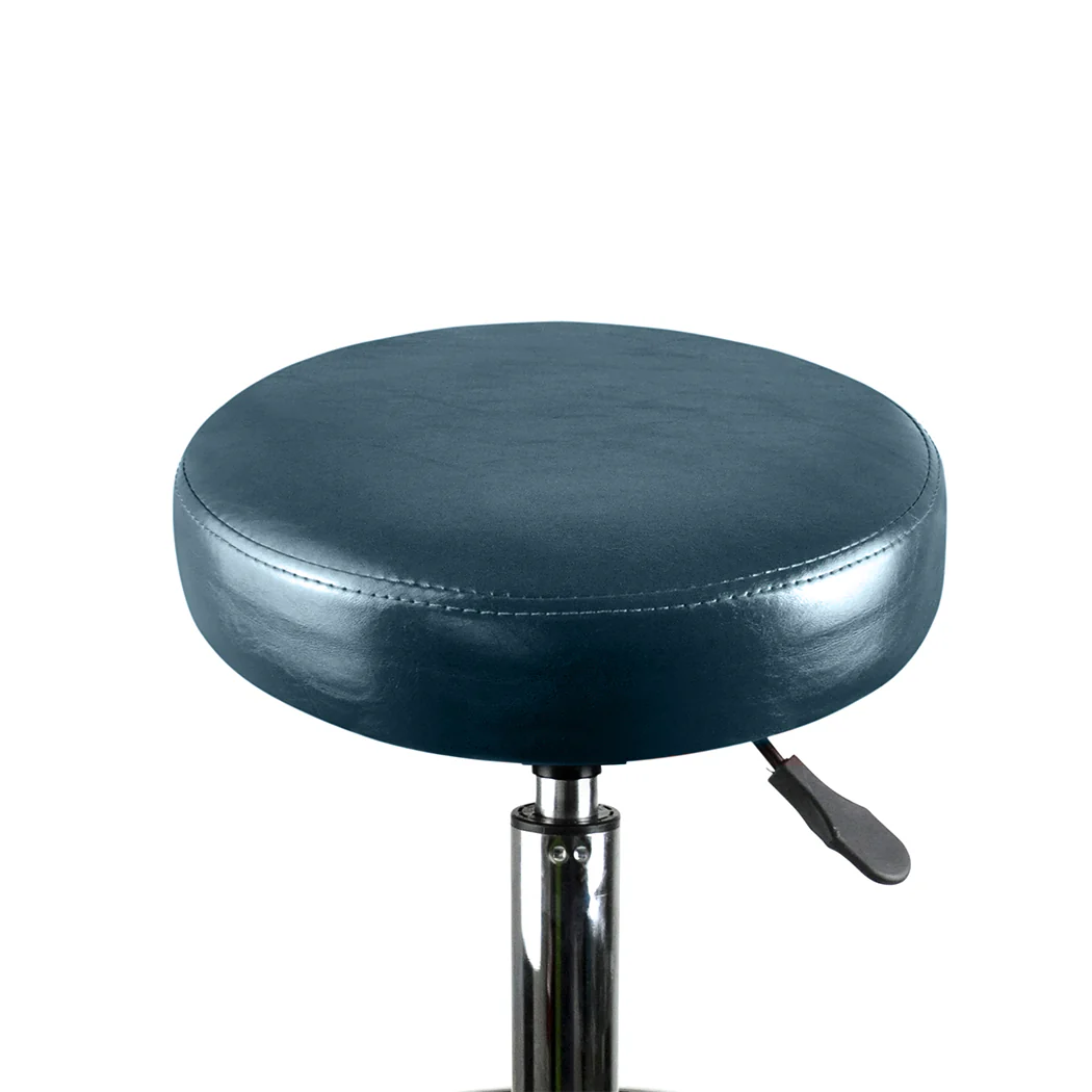 Set of 2 Swivel Salon Barstool Hairdressing Stool Barber Chair Equipment Beauty Teal - Nurns