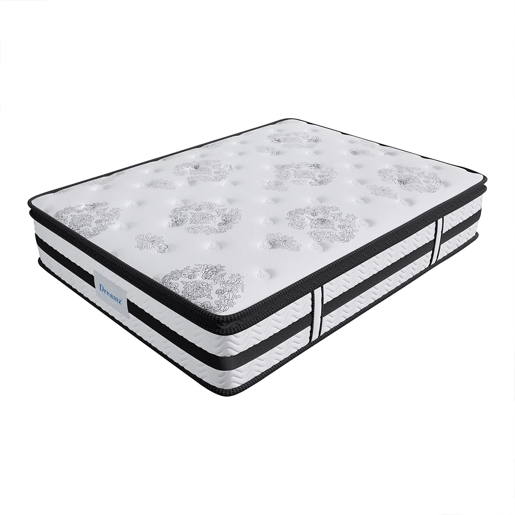 Ysla 35cm Thick Euro Top Egg Crate Foam Mattress - Super King - Nurns