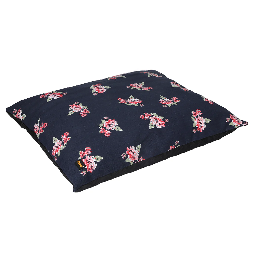 MEDIUM Dog Beds Calming Pet Washable - Navy - Nurns